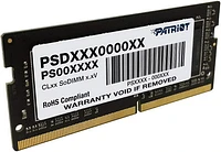 PATRIOT Signature Line Series DDR4 16GB(1 x 16GB) 3200MHz SODIMM Single (PSD416G320081S)