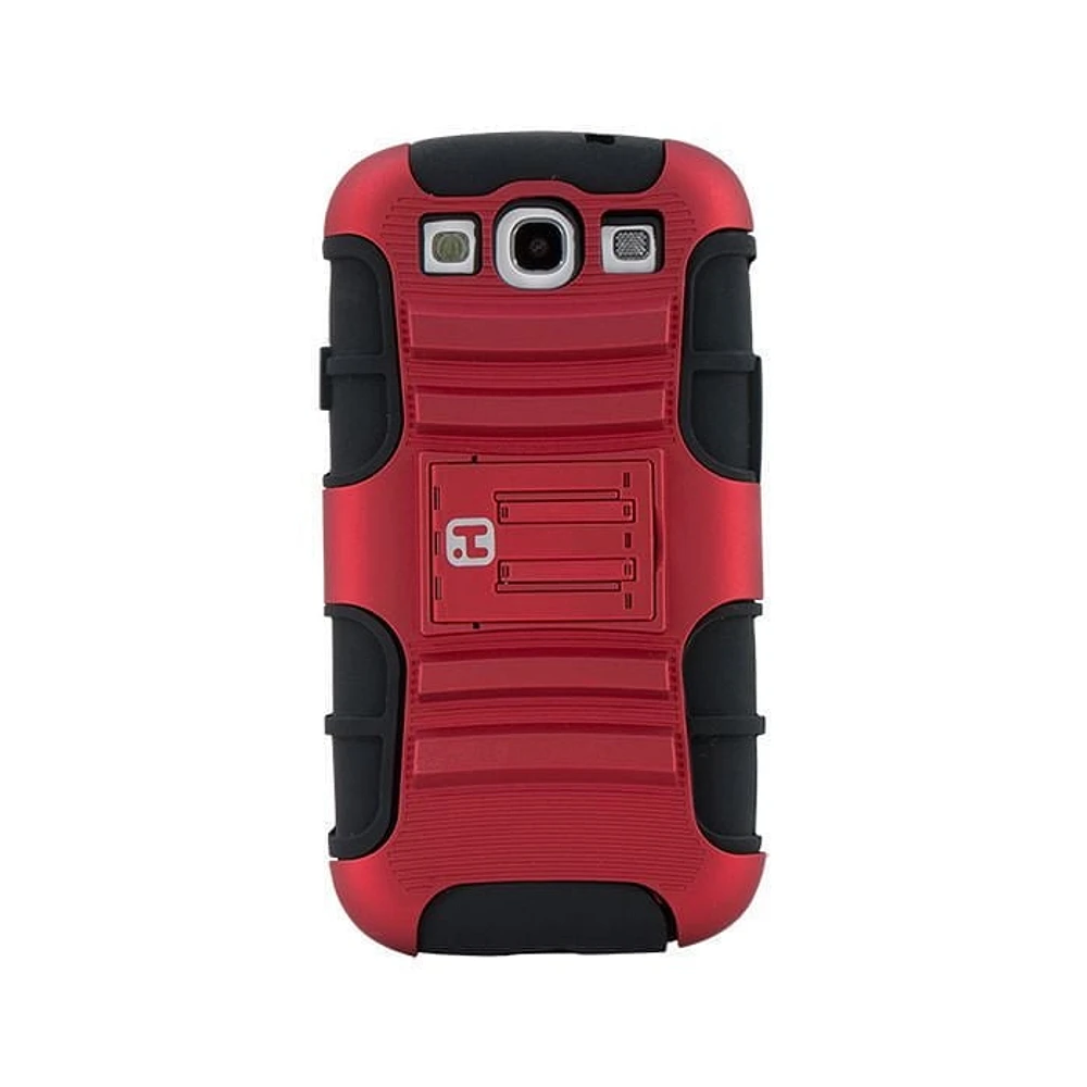 iHome Tough Case for Samsung Galaxy S3 - Red