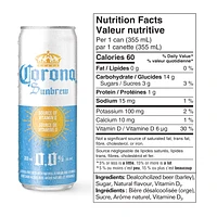 Corona Sunbrew 0.0% Alcohol-Free Beer 12pk Cans, Corona Sunbrew 12x355ml Cans