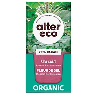 Alter Eco - Dark Sea Salt Chocolate, Dark Chocolate