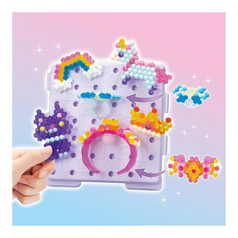 Aquabeads Deluxe Carry Case, Complete Arts & Crafts Bead Kit for Children - Over 1,400 Beads