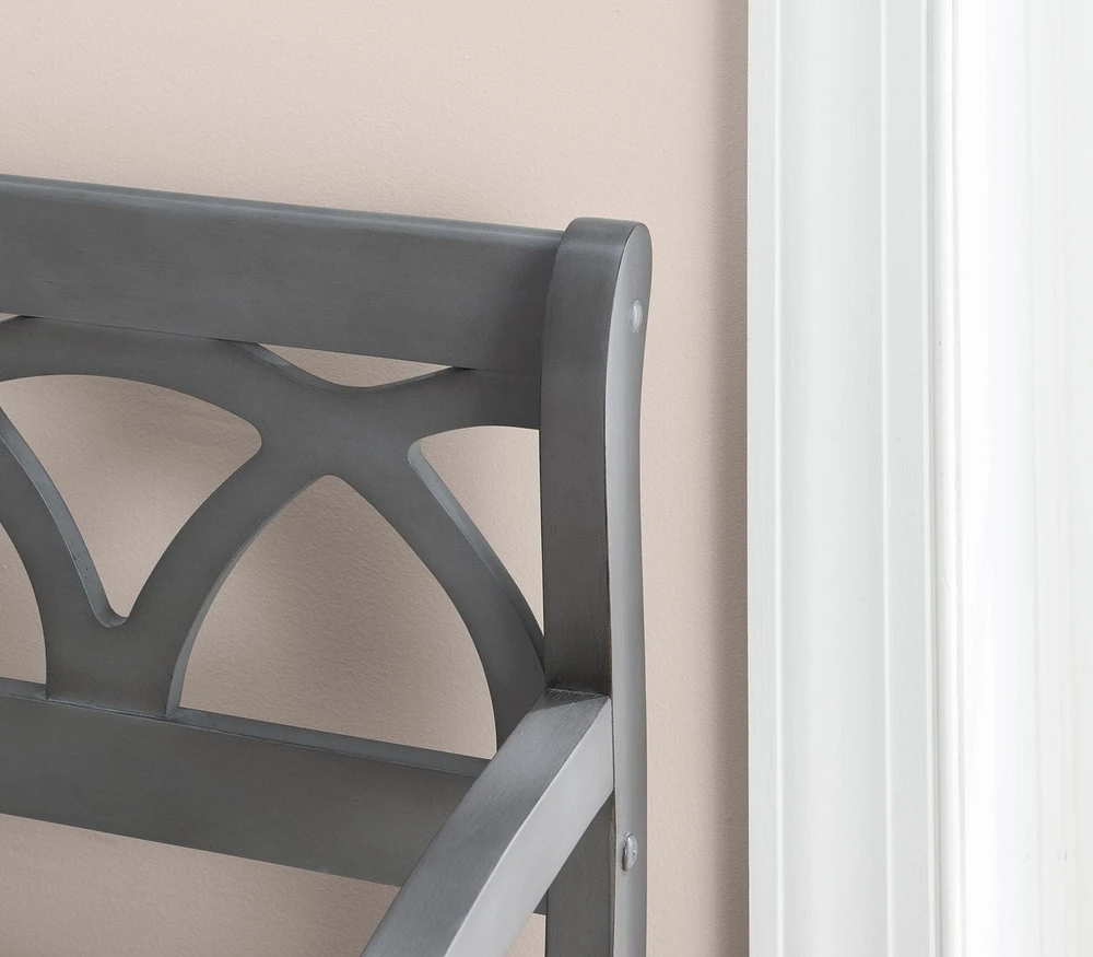 Harland Storage Bench, Grey