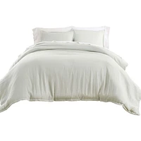 Ensemble de housse de couette 3 pièces en gaze froissée douce Better Homes & Gardens