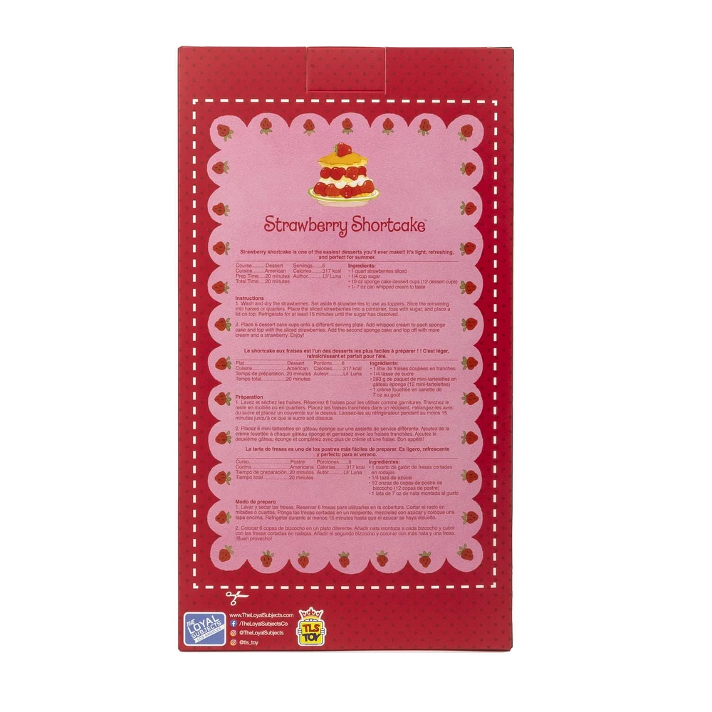 Poupée de chiffon Charlotte aux fraises de 14 po Poupée de chiffon Charlotte aux fraises