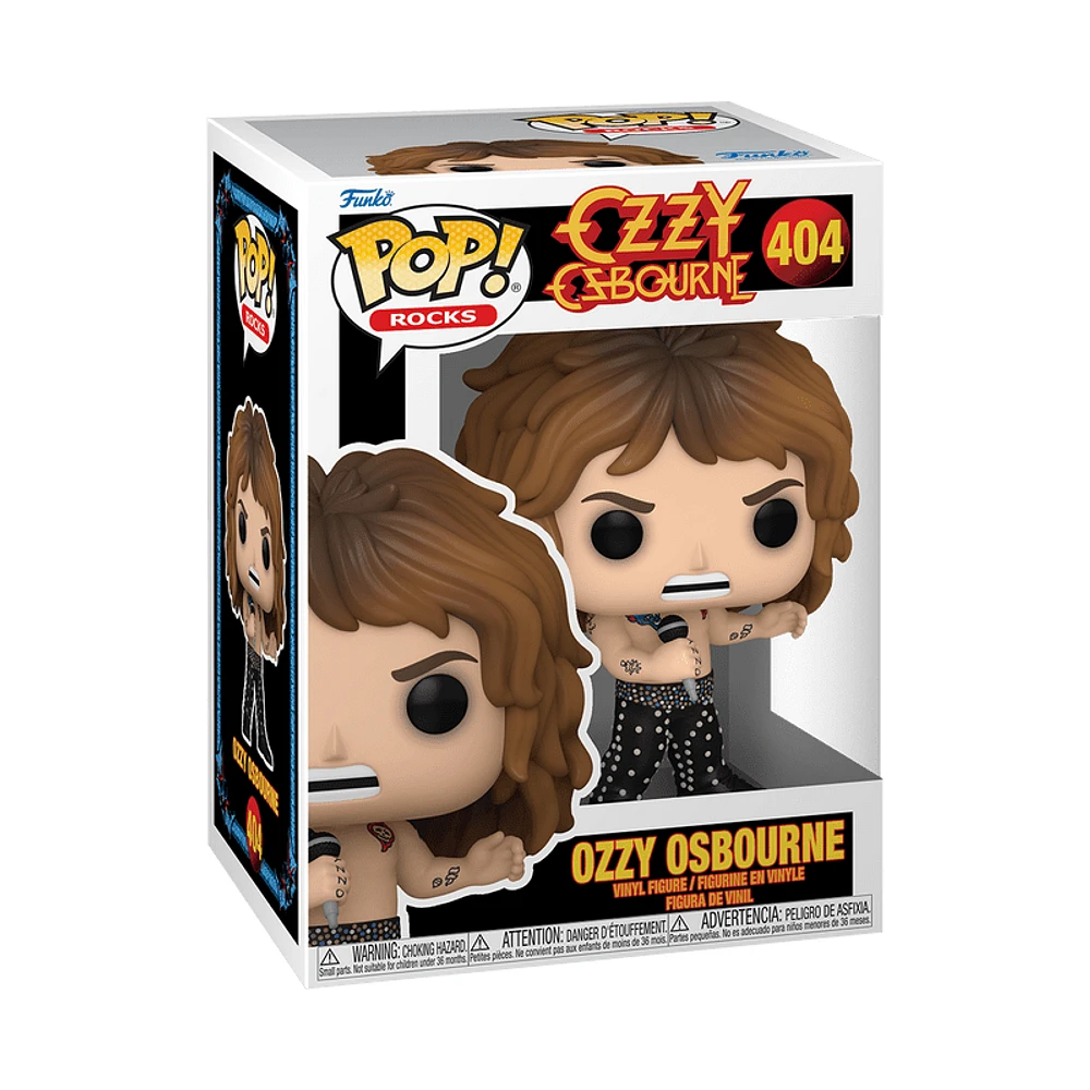 Funko Pop! Rocks: Ozzy Osbourne - Ozzy Osbourne Shirtless (1989) Vinyl Figure