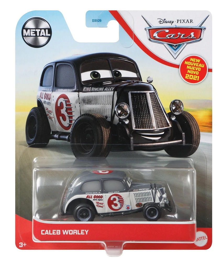 Véhicule Cars Caleb Worley à l'échelle 1:55 du Disney Pixar