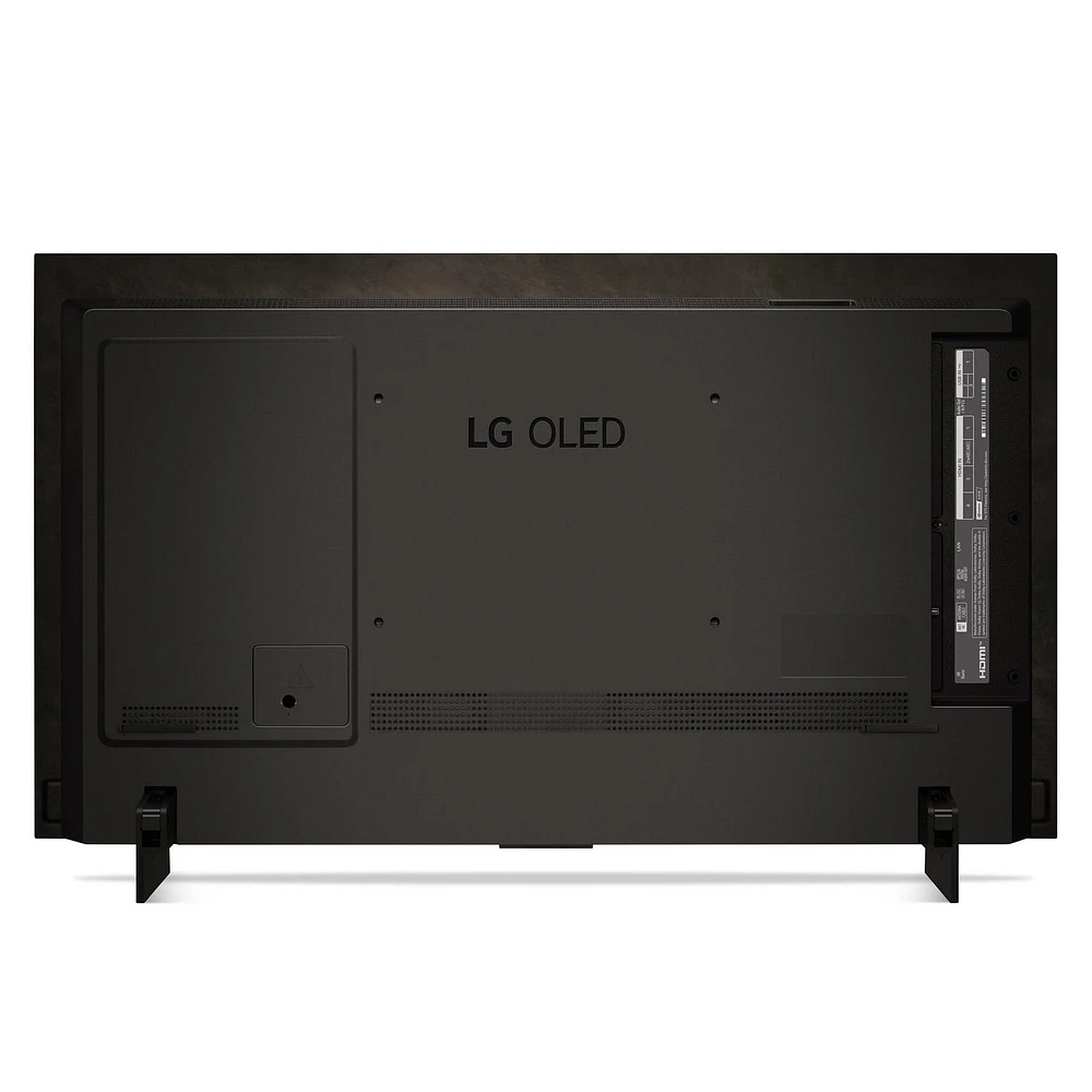 LG 42-Inch C4 OLED evo 4K Smart TV - α9 AI Processor 4K, Alexa Built-In, 144Hz Refresh Rate, HDMI 2.1, G-Sync, FreeSync, VRR, WebOS 24, Dolby Vision, Dolby Atmos (OLED42C4PUA, 2024)