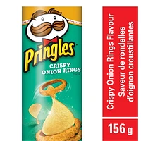 Pringles Crispy Onion Rings Flavour Potato Chips, 156g