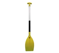 Blue Dog Marine Pagaie de kayak en aluminium de 3 pieds / 91 cm - Rame de navigation synthétique légère pour kayaks gonflables