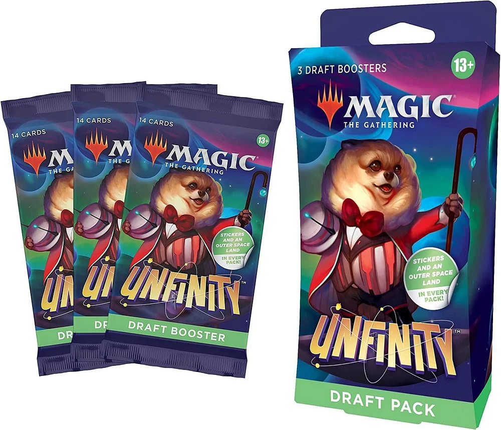 Magic The Gathering Trading Card Games: Unfinity Draft Multipack Box