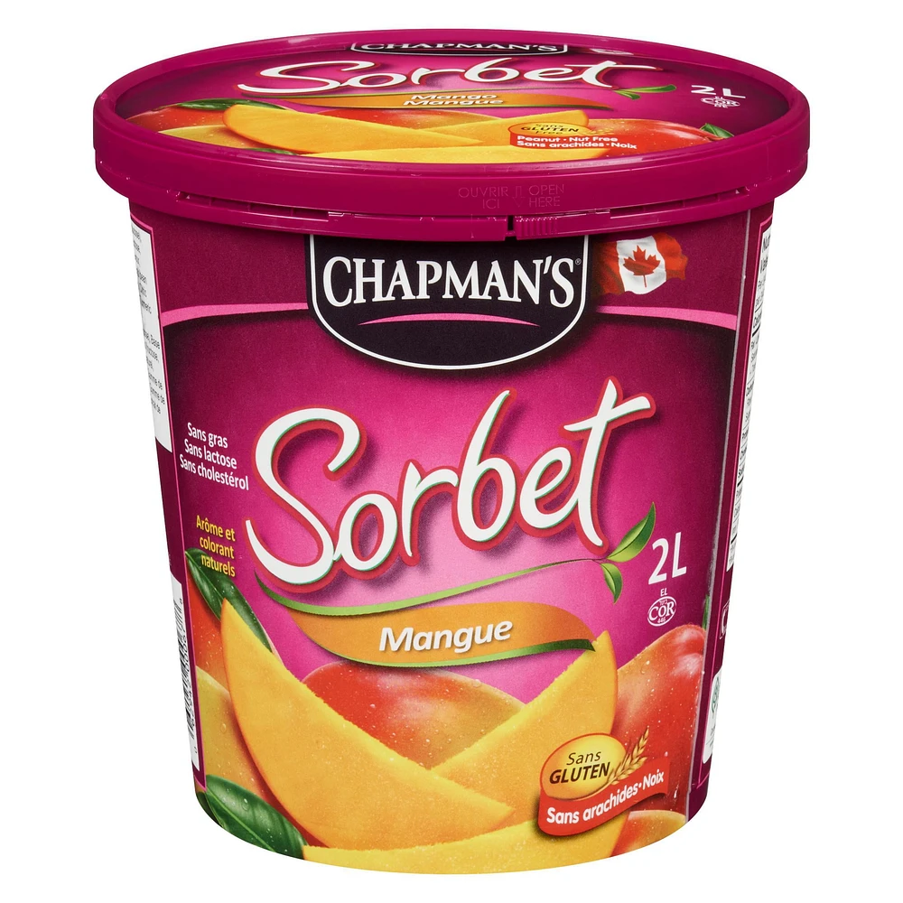 Chapman's Mango Sorbet