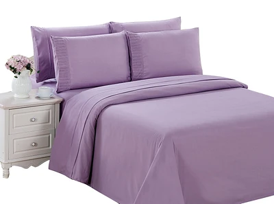 Literie toutes saisons en rayonne de bambou ultra douce et soyeuse avec fermeture éclair Marina Décoration