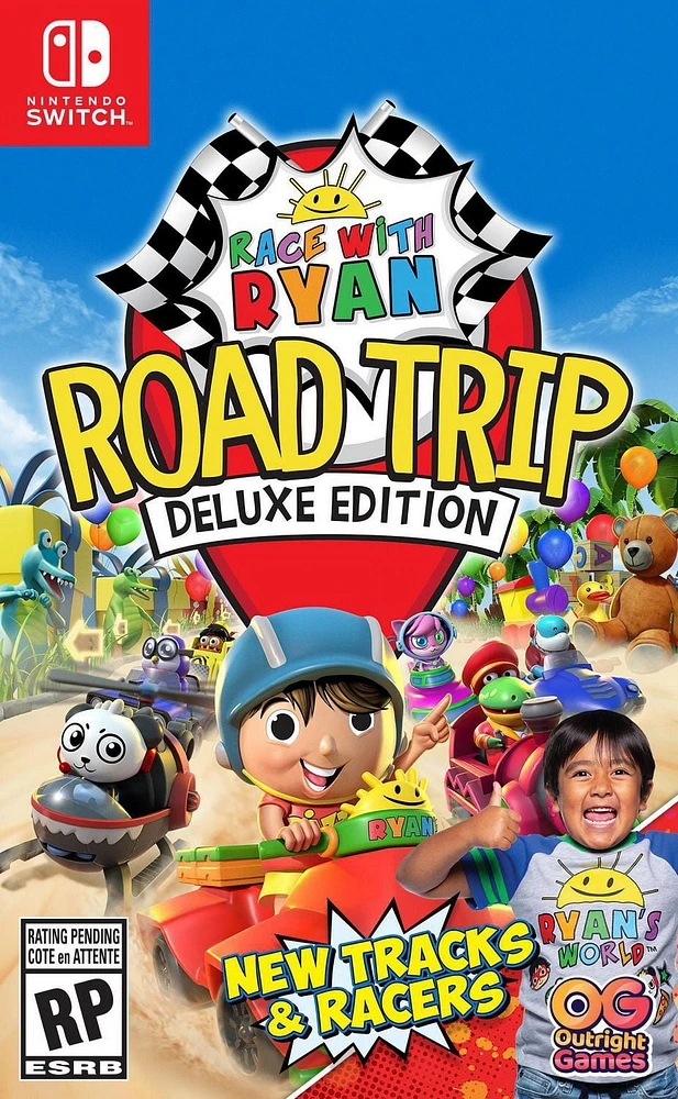 Race With Ryan Road Trip Deluxe Edition (Nintendo Switch), Nintendo Switch