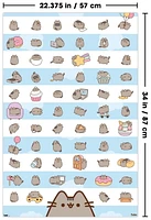 Pusheen - Grid Wall Poster, 22.375" x 34"