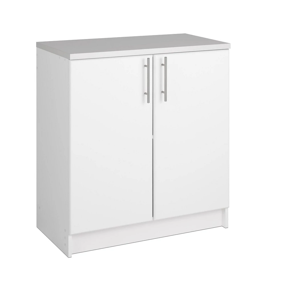 Armoire de base Prepac Elite avec comptoir en mélamine