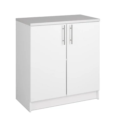 Armoire de base Prepac Elite avec comptoir en mélamine
