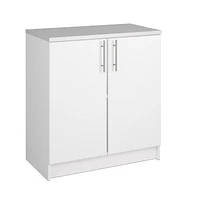 Armoire de base Prepac Elite avec comptoir en mélamine