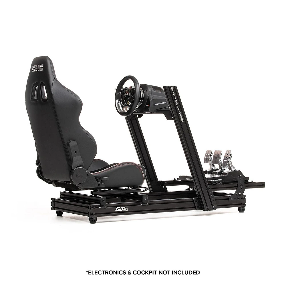 NEXT LEVEL RACING® GTELITE LITE RACING SIMULATOR COCKPIT- WHEEL PLATE EDITION