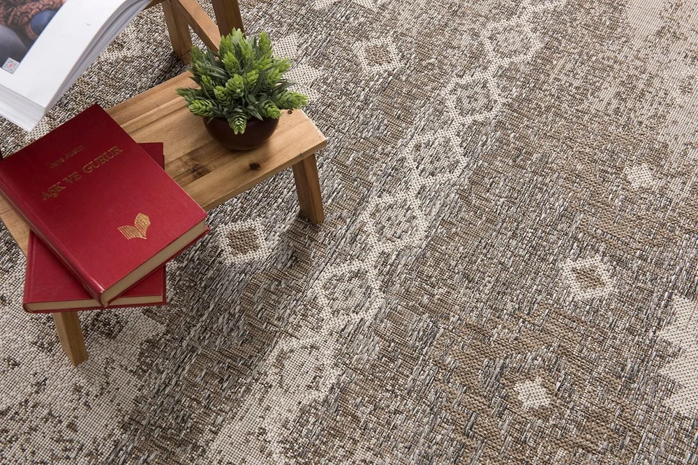 Tapis de passage abstrait moderne de la collection Vista de Rug Branch