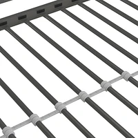 Lit mezzanine en métal Little Seeds Nova avec tablettes