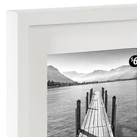 Cadre photo blanc MacIntyre 20.32x25.4 cm à 12x17 cm