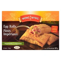 Pâtés Impériaux aux légumes Wong Wing 10 pâtés aux légumes avec sauce