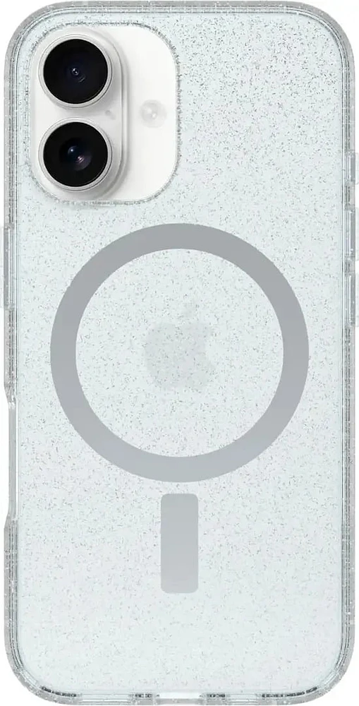 OtterBox Symmetry Clear MagSafe Case Stardust 3.0 for iPhone 16, OtterBox Cases