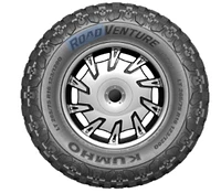 Kumho Road Venture MT71 35X12.50R20 F/12PLY BSW Tire