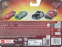 Disney and Pixar Cars Radiator Springs Rally Race 200 Lightning McQueen & Chick Hicks 2-Pack, Set of 2 1:55 Scale Die-Cast Toy Vehicles