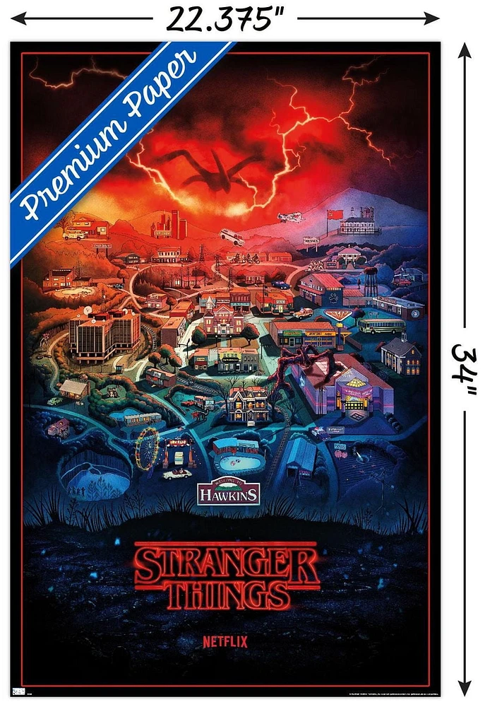 Netflix Stranger Things : Saison 4 - Hawkins
