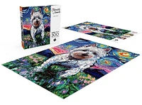 Buffalo Games - Adorable Animals - Westie Nights - 300 Piece Jigsaw Puzzle