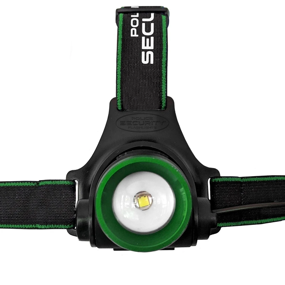 Police Security Blackout-R Rechargeable Headlamp