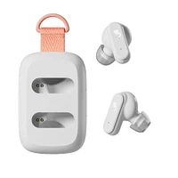 Skullcandy Dime 3 True Wireless Earbuds (Bone Orange Glow), Dime 3- Bone Orange Glow