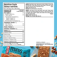 CLIF BAR, Mini Crunchy Peanut Butter Energy Bar, 70% Organic Ingredients, No Artificial Flavours, 28 g (Pack of 10)