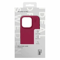 Ideal of Sweden Étui Silicone MagSafe Canneberge pour iPhone 16 Pro