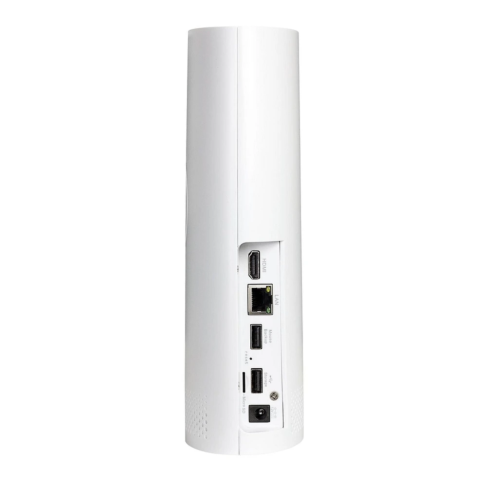 Système de sécurité Swann 1080p 4 canaux 1 To Wi-Fi NVR avec 2 caméras avec projecteurs et sirènes contrôlables – Blanc