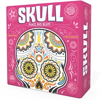 Asmodee - Space Cowboys - Skull - Jeu de Société pour Adultes & Enfants dès 10 ans - Jeu de Bluff & Prise de Risque - Pour Soirées entre Amis- 3 à 6 joueurs - 30 Min - Français et Anglais