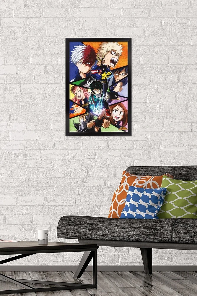 My Hero Academia - Faces Wall Poster, 22.375" x 34"