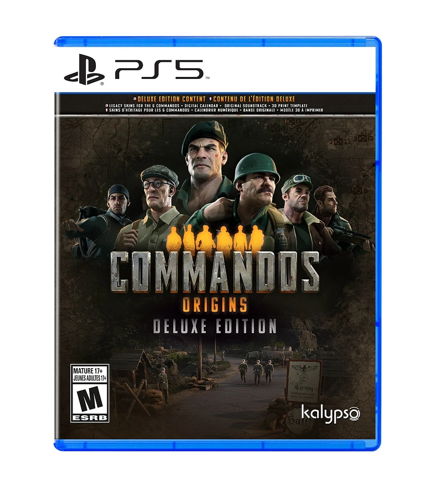 Jeu Video Commandos Origin Deluxe Edition pour PS5