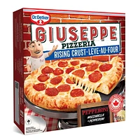 Dr. Oetker Giuseppe Pizzeria Rising Crust Pepperoni Pizza, 720 g