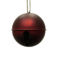 RED JINGLE BELL ORNAMENT