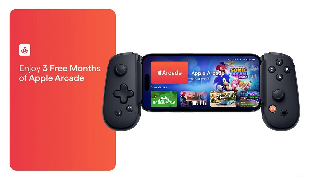 Backbone One (USB-C) — Manette de jeu mobile pour la gamme iPhone 15 et Android — 2e génération — Noire