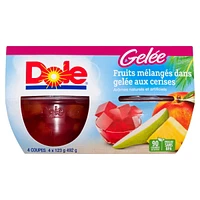 Dole Mixed Fruit in Cherry Gel, 4 Cups, 492 g