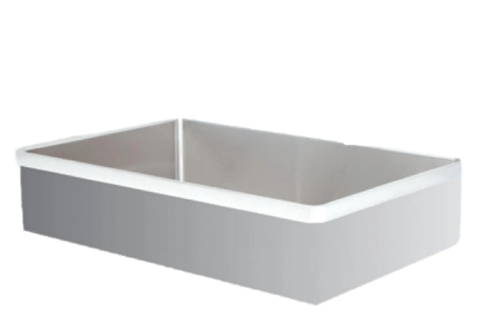 American Imaginations 27 pouces. W Évier de buanderie en acier inoxydable approuvé CSA avec 1 bol et calibre 16AI-34519