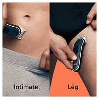 Tond. pr le corps Braun BG5340, pr hommes, poitrine, aisselles, aine et plus, incl. 2 peignes de 1-11 mm, techn. SkinShield pr util. en douceur, étanche, 100 min