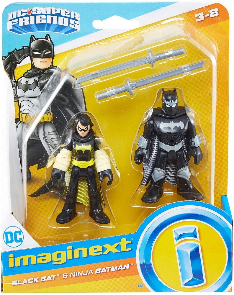 Imaginext DC Super Friends Black Bat & Ninja Batman