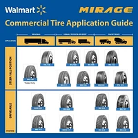 Mirage MG606 11R22.5 LRH all position truck tire