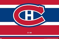 NHL Montreal Canadiens - Logo 21 Wall Poster, 22.375" x 34"