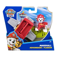 PAW Patrol: Action Pups Marshall Action Figure & Hoverboard Airplane Toy with Foldable Wings, Kids Toys for Boys & Girls Ages 3 and up