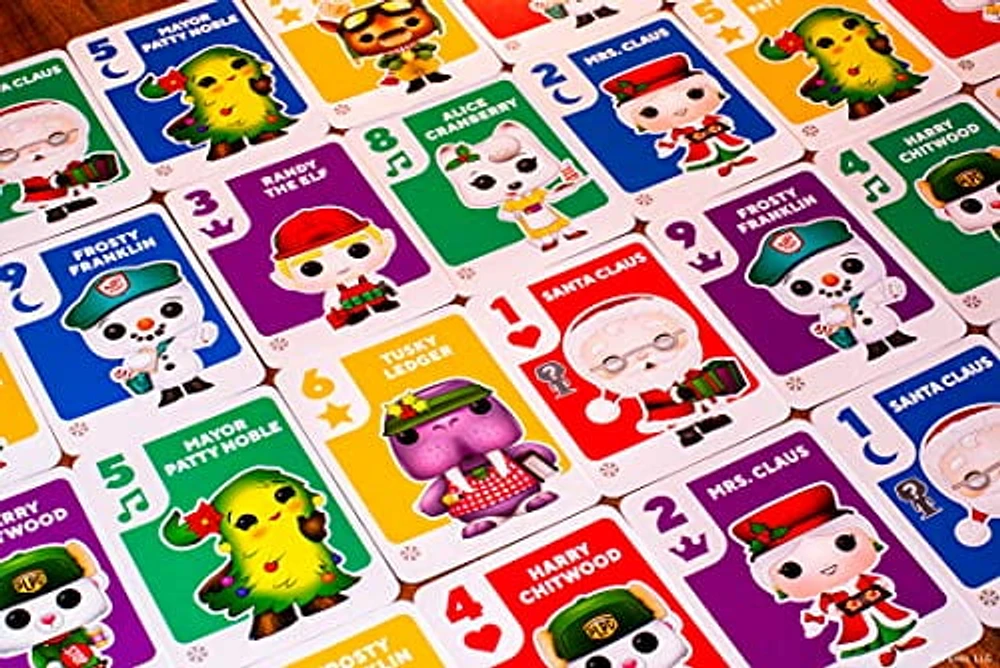 Funko Games QUELQUE CHOSE DE SAUVAGE ! PEPPERMINT LANE – PÈRE NOËL